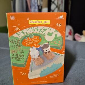 NWT PopMart Labubu The Monsters Playing Games Scene Set